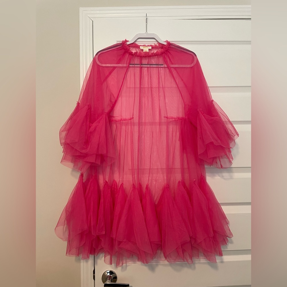 Anthropologie mini tulle layer